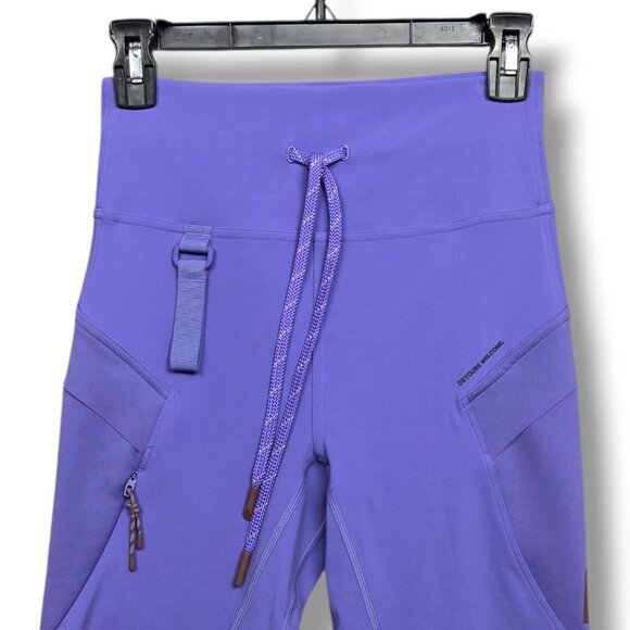 Lululemon Cargo Super High Rise‎ Hiking Tight 25" Womens 6 Charged Indigo W5EQ9S - Picture 2 of 12